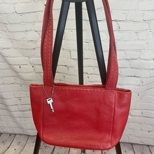 Fossil Genuine Red Leather Purse